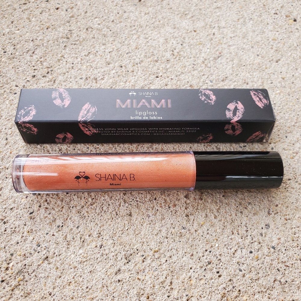 Shaina B Miami Lipgloss in "Heatwave"